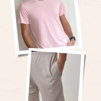 Pink Shirt + Blue short Bundle