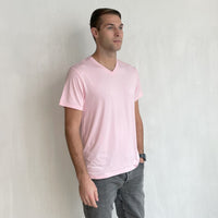 SOFTEE - Bamboa Men's Bamboo V Neck T-shirt