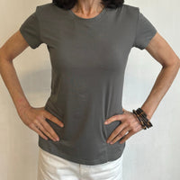Bamboo round neck t-shirt