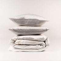 Grey Bamboo Duvet Sheet Set