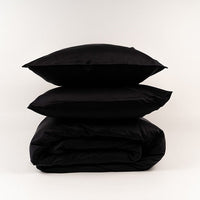 Black Bamboo Duvet Sheet Set