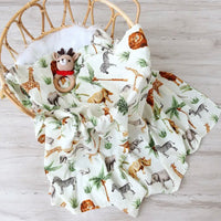 Bamboa Baby Muslin Swaddle Cloth