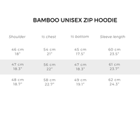 Bamboo Zip Hoodie (Unisex)