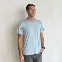 SOFTEE - Bamboa Men's Bamboo Round Neck T-shirt