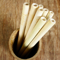 Bamboa Kitchen Bamboo Straw Natural