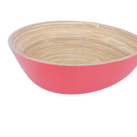 Bamboa Spira Bamboo Tear Bowl Salmon