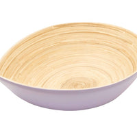 Bamboa bamboo snack bowl tear lavender