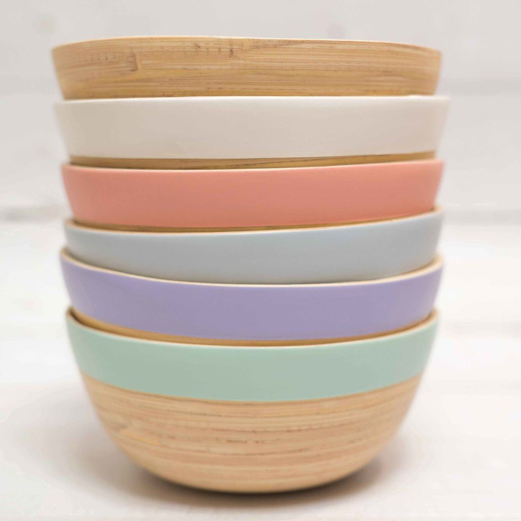 Bamboo Bowl Bamboa hand-made bamboo snack bowl