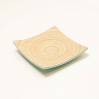 Bamboa Piatto Bamboo Square Plate Mint 