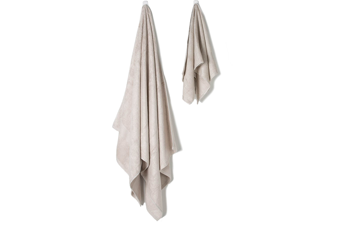 Ultra Soft 2 Piece Bamboo Towel Set