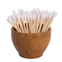 Bamboo cotton buds, swabs, Q-tips, coton tiges