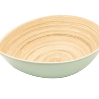 Bamboa Spira Bamboo Tear Bowl Mint