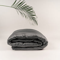 SILKY BLISS - Bamboo Duvet Cover Charcoal Grey