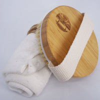 Bamboo Dry Brushing Body Brush