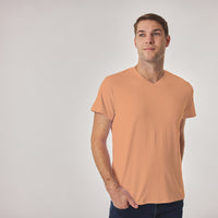 ECOFLOW Men's Bamboo V Neck T-shirt