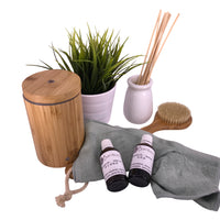 bamboa bath essential oils and diffuser