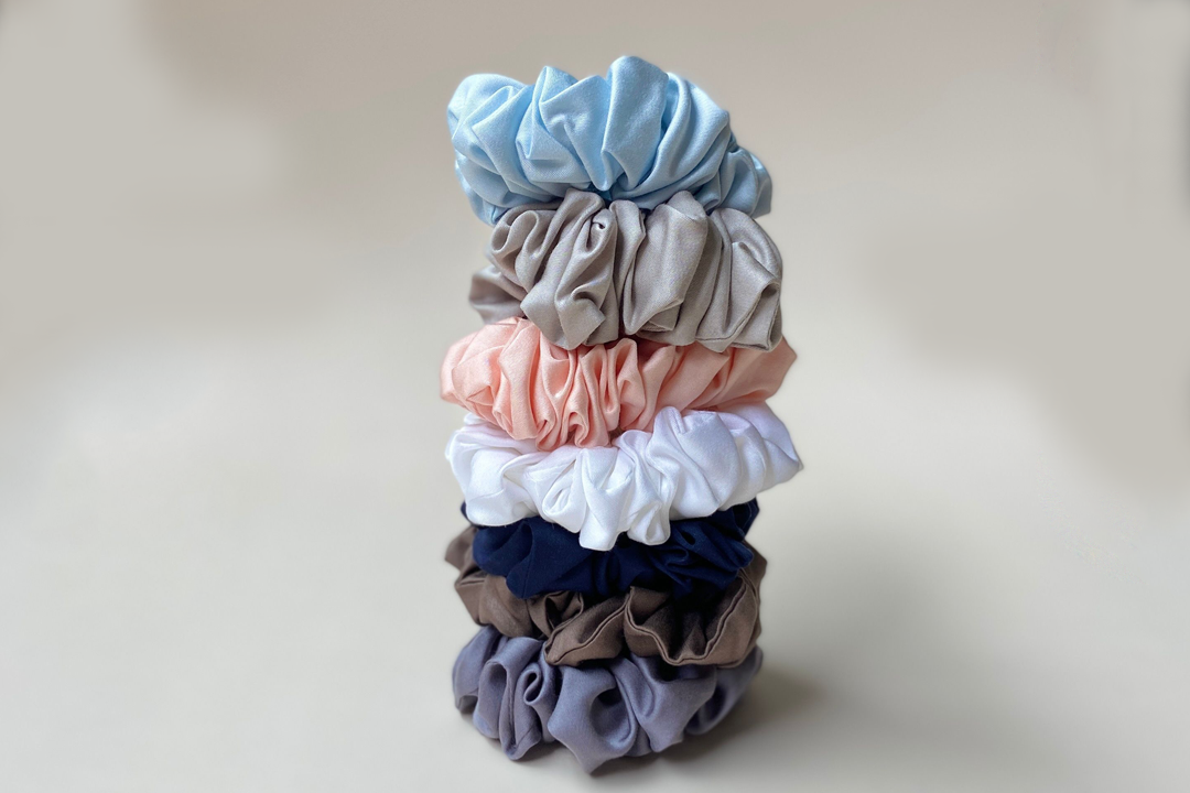 bamboo scrunchie