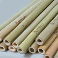 Bamboa Kitchen Bamboo Straw Natural