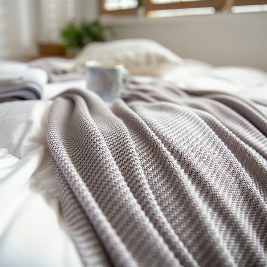 Serenity - 100% Bamboo Knitted Blanket