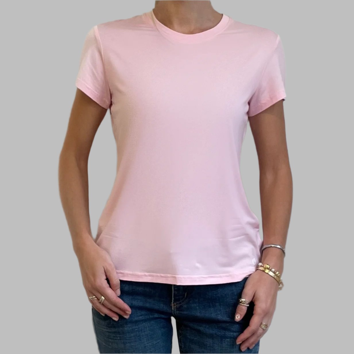 Bamboo round neck t-shirt