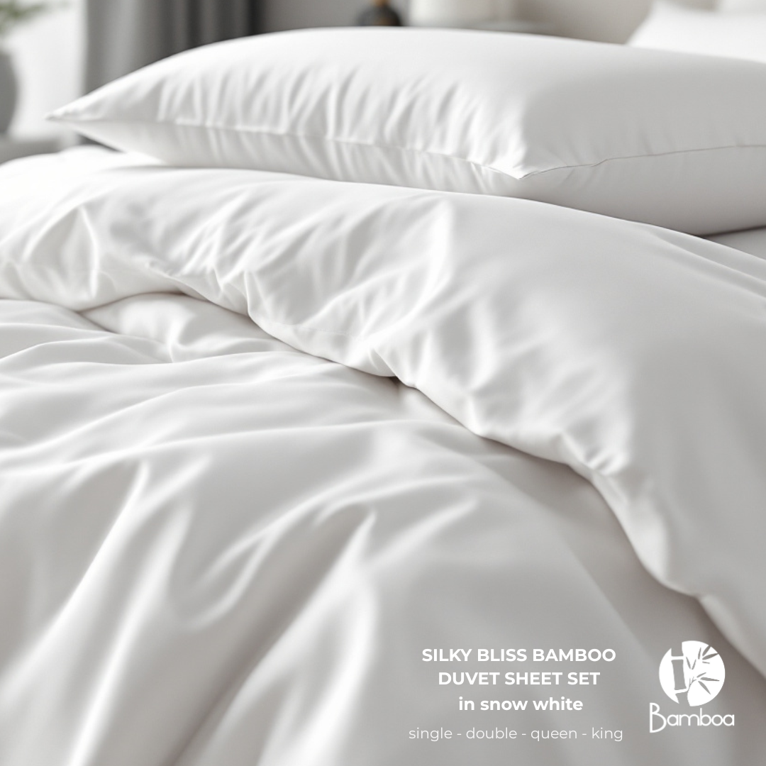 SILKY BLISS - Bamboo Duvet Sheet Set