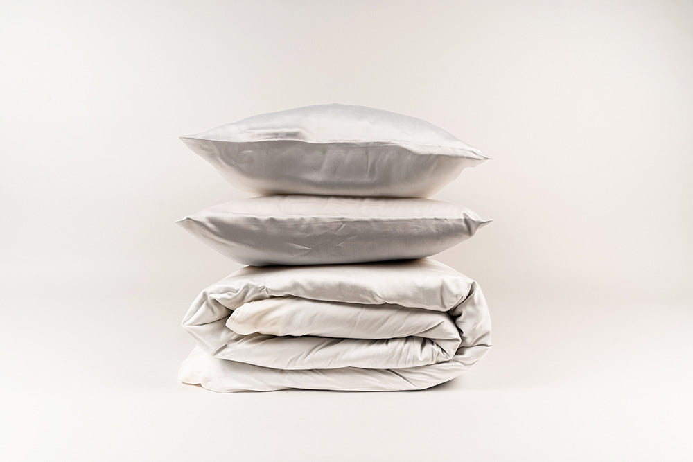 Grey Bamboo Duvet Sheet Set