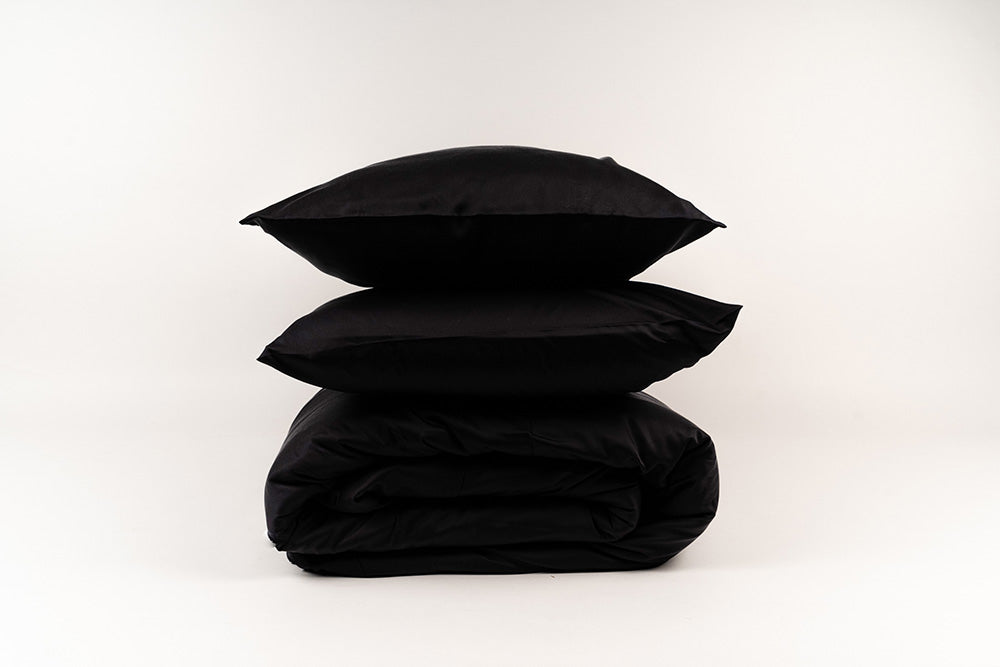 Black Bamboo Duvet Sheet Set