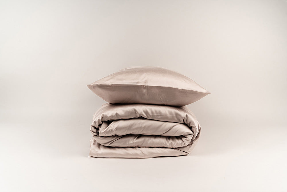 SILKY BLISS - Bamboo Duvet Sheet Set Abalone