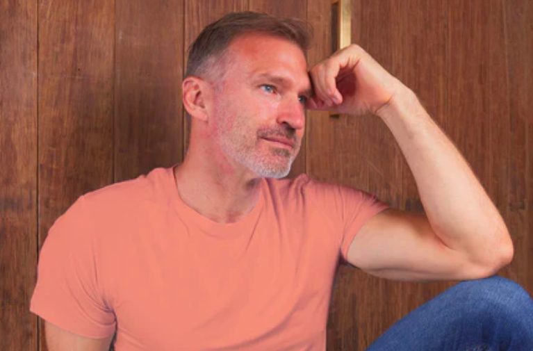 Coral T-Shirt + Blue Short Bundle