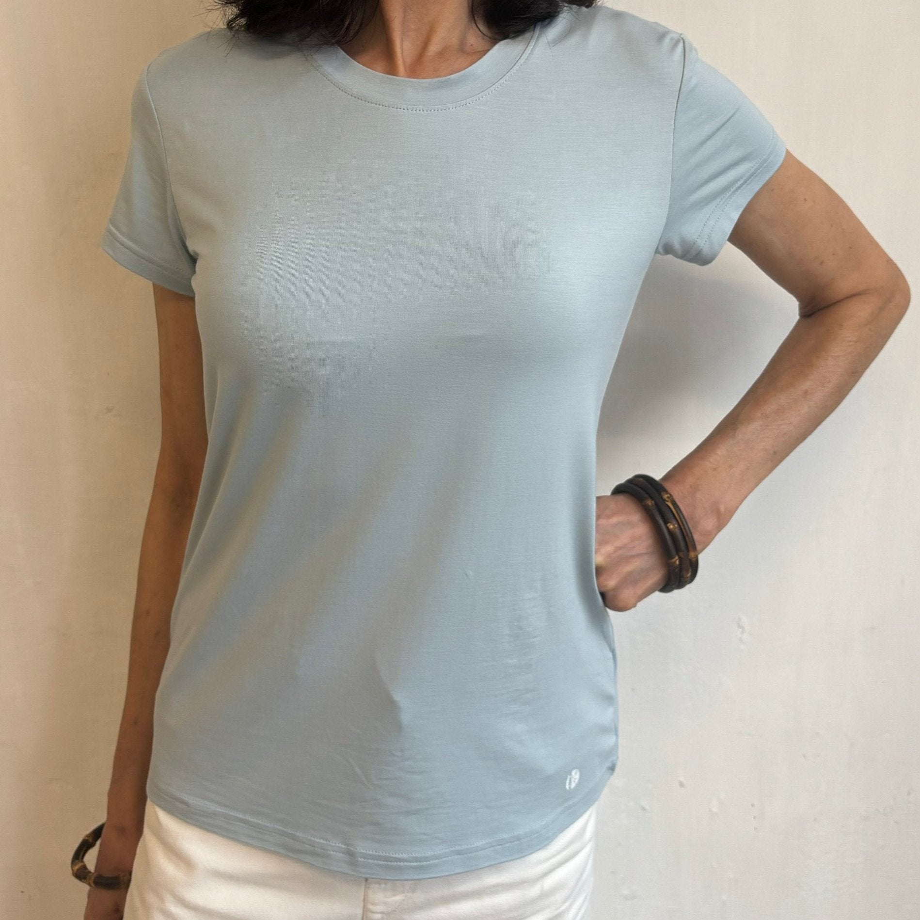 Bamboo round neck t-shirt