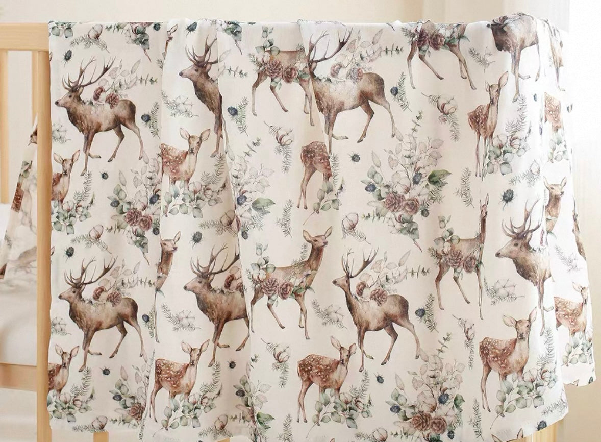 Bamboa Baby Muslin Swaddle Cloth