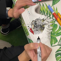 HAND-DRAWN PERSONALIZED KICKS WORKSHOP