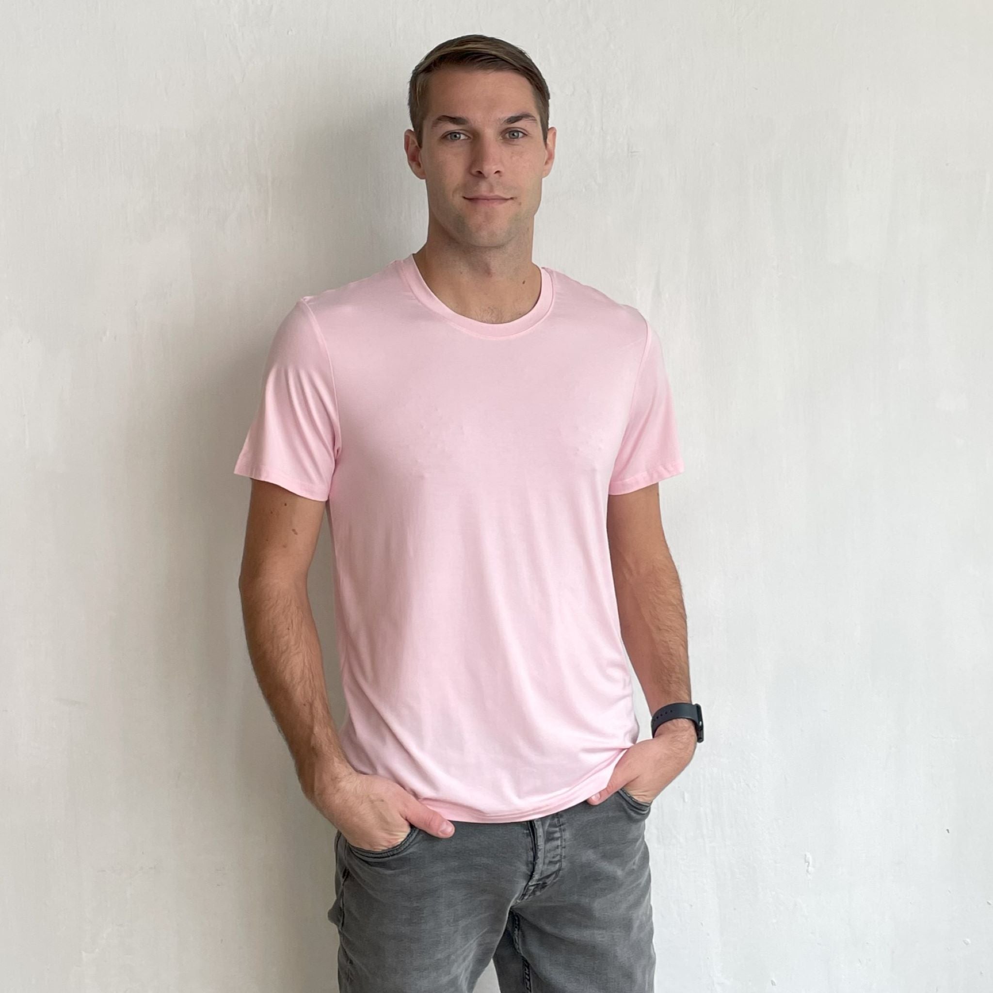 2 Pack Round Neck T-Shirts Bundle