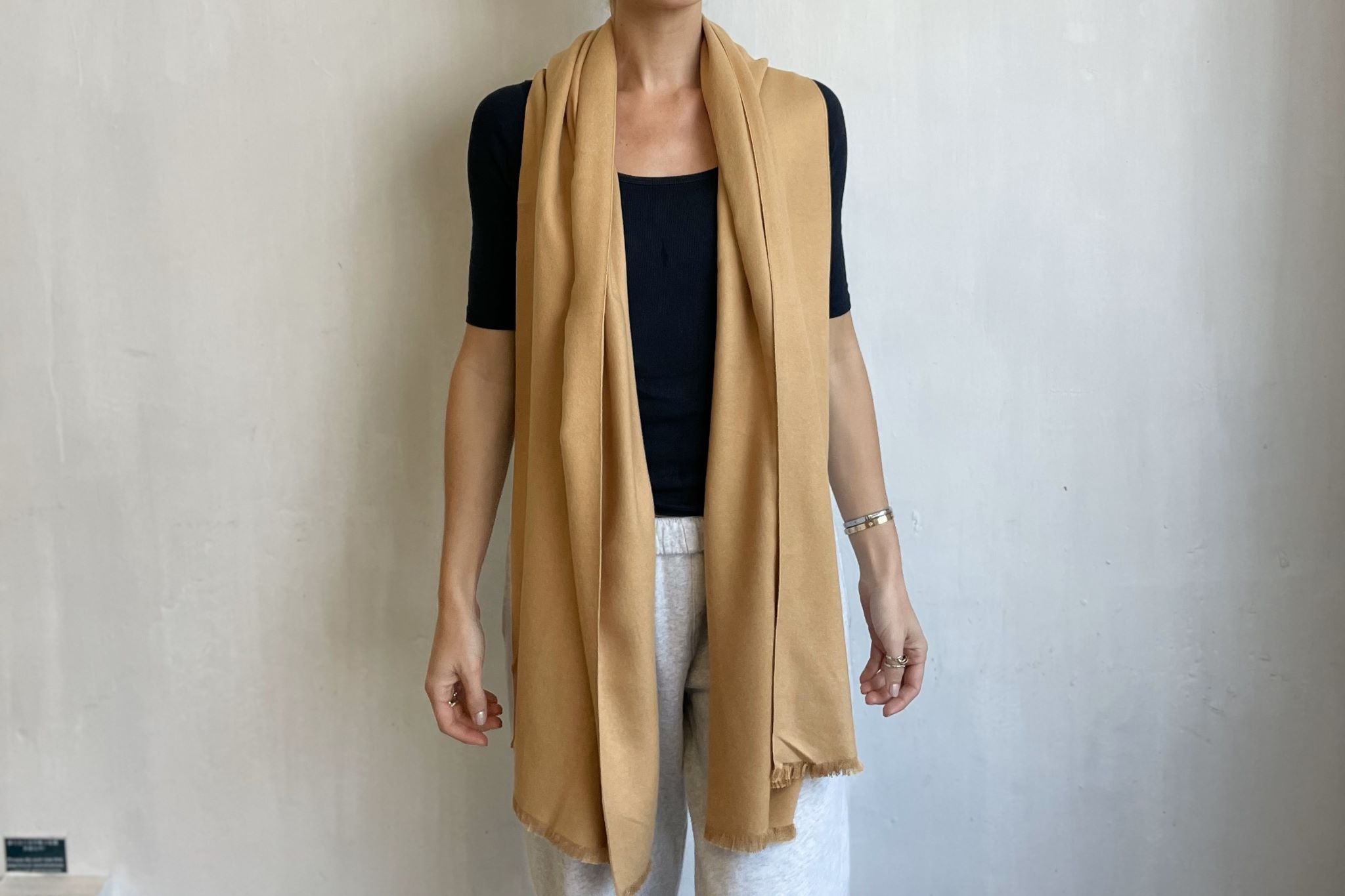 CLEMENTIA - Bamboo Fiber Scarf