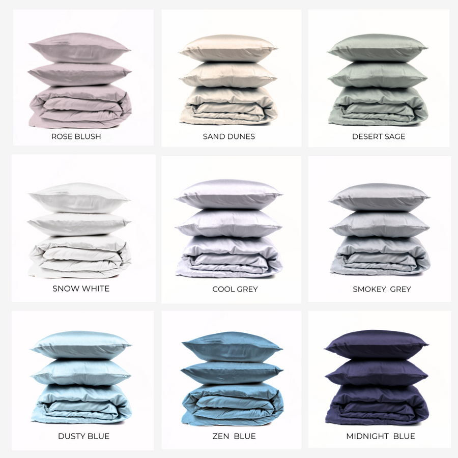 SILKY BLISS - Bamboo Duvet Sheet Set