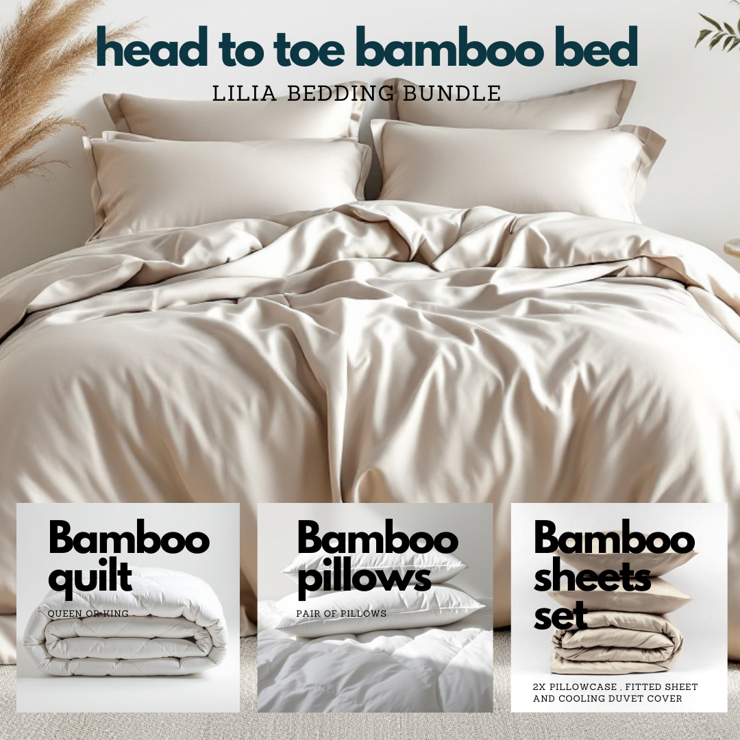 LILIA Bamboo Bedding Bundle