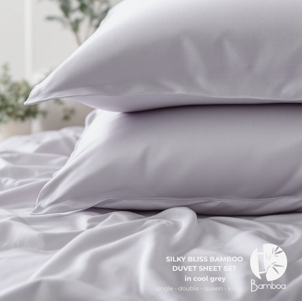 SILKY BLISS - Bamboo Duvet Sheet Set