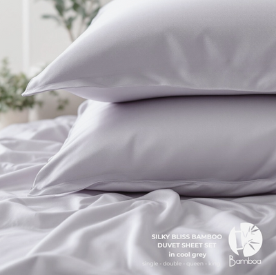 SILKY BLISS - Bamboo Duvet Sheet Set