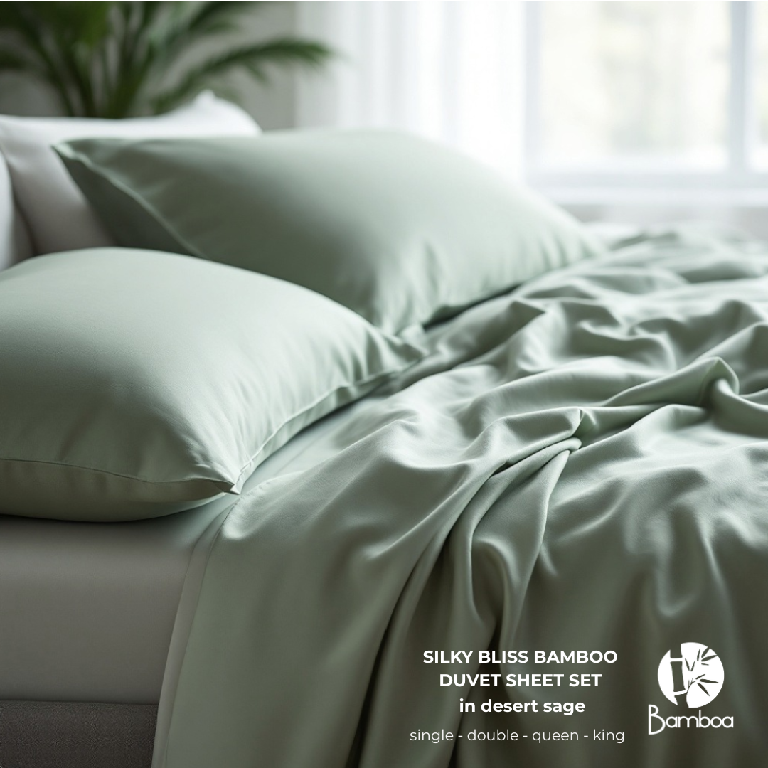 SILKY BLISS - Bamboo Duvet Sheet Set