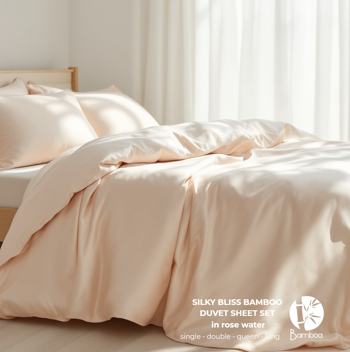 SILKY BLISS - Bamboo Duvet Sheet Set