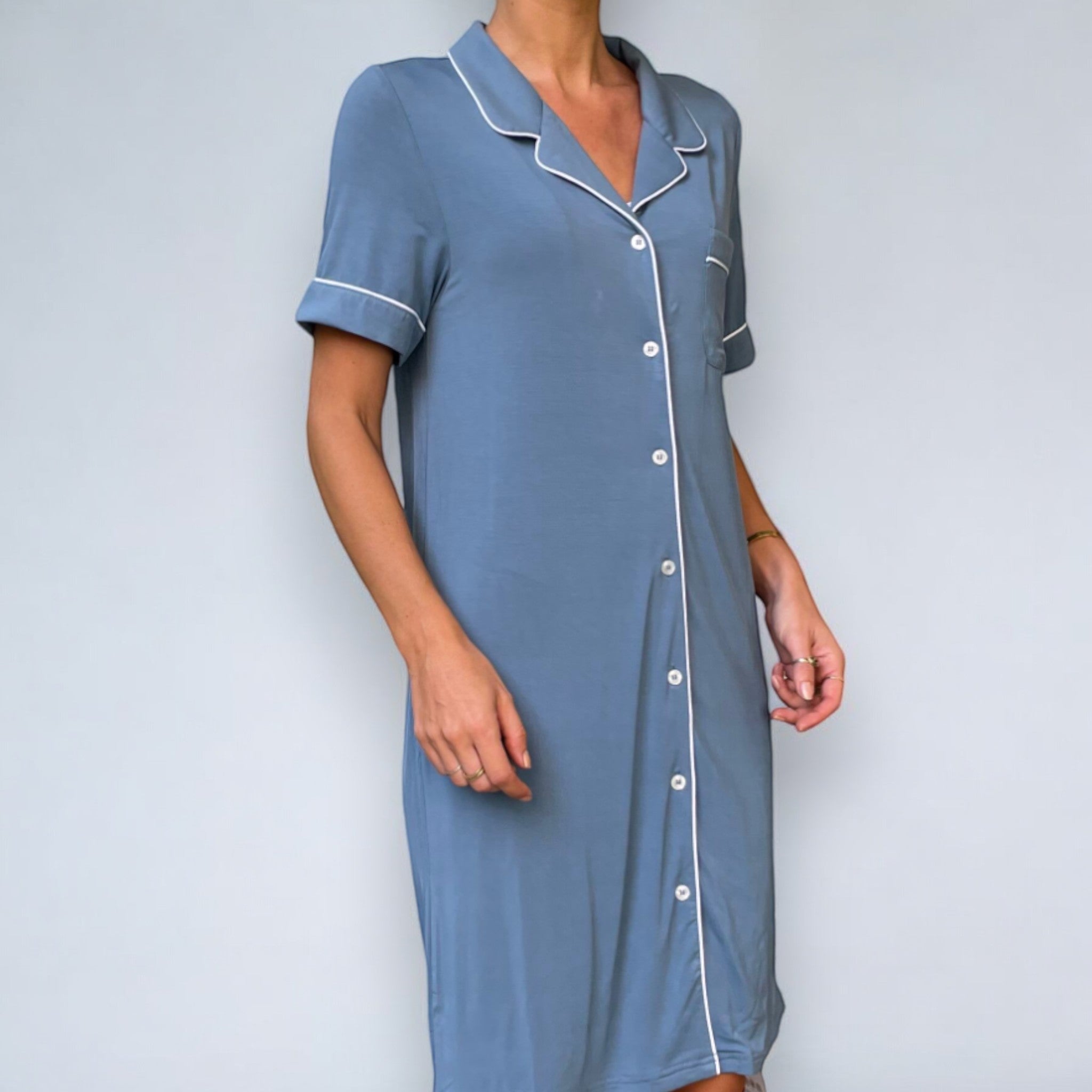 MALIA Bamboo Night Shirt