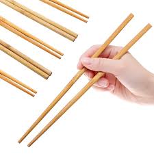 Plain bamboo chopsticks (1 pair)