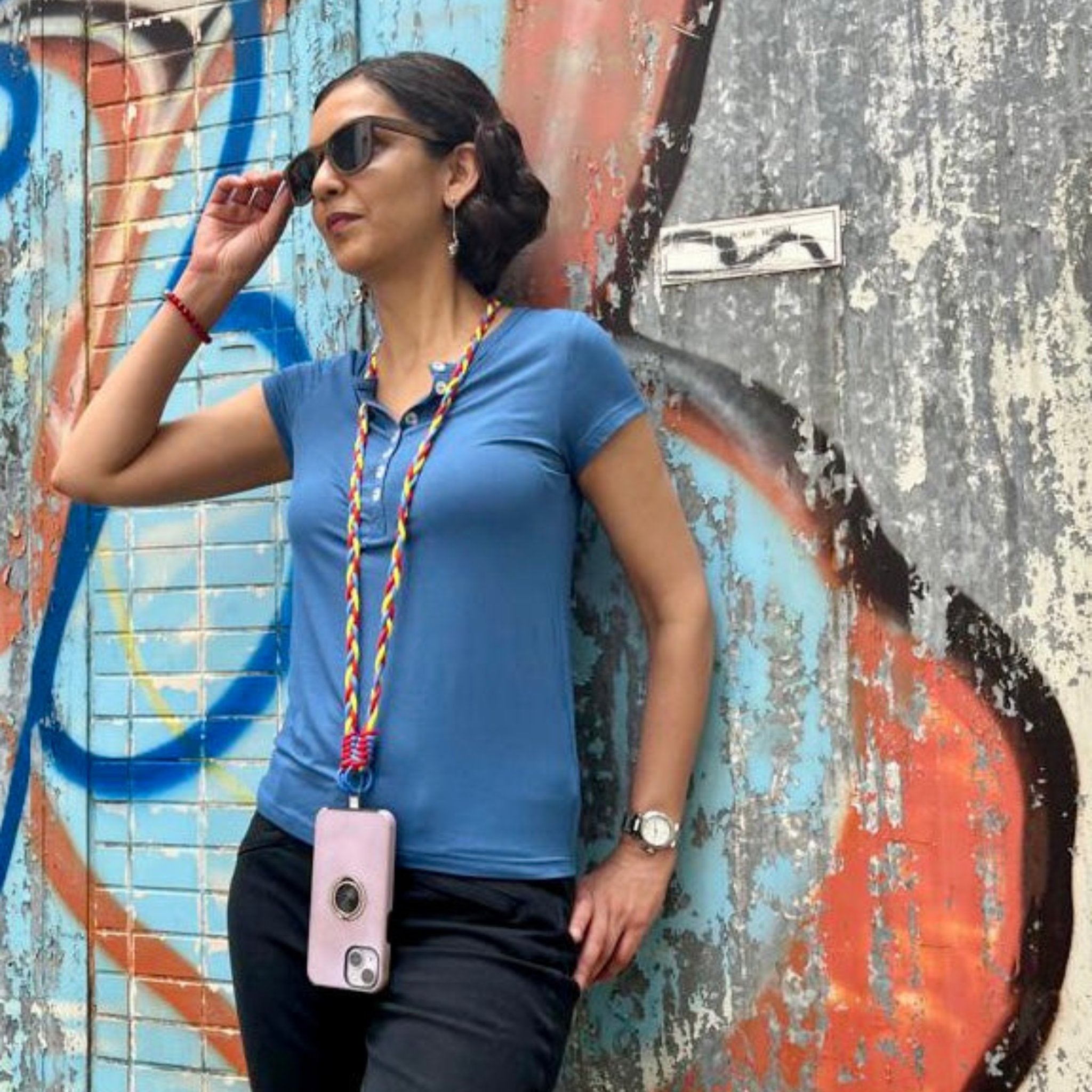 Ladies Bamboo Button T-Shirt