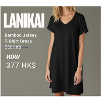Lanikai Bamboo Jersey T-Shirt Dress