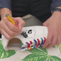 HAND-DRAWN PERSONALIZED KICKS WORKSHOP