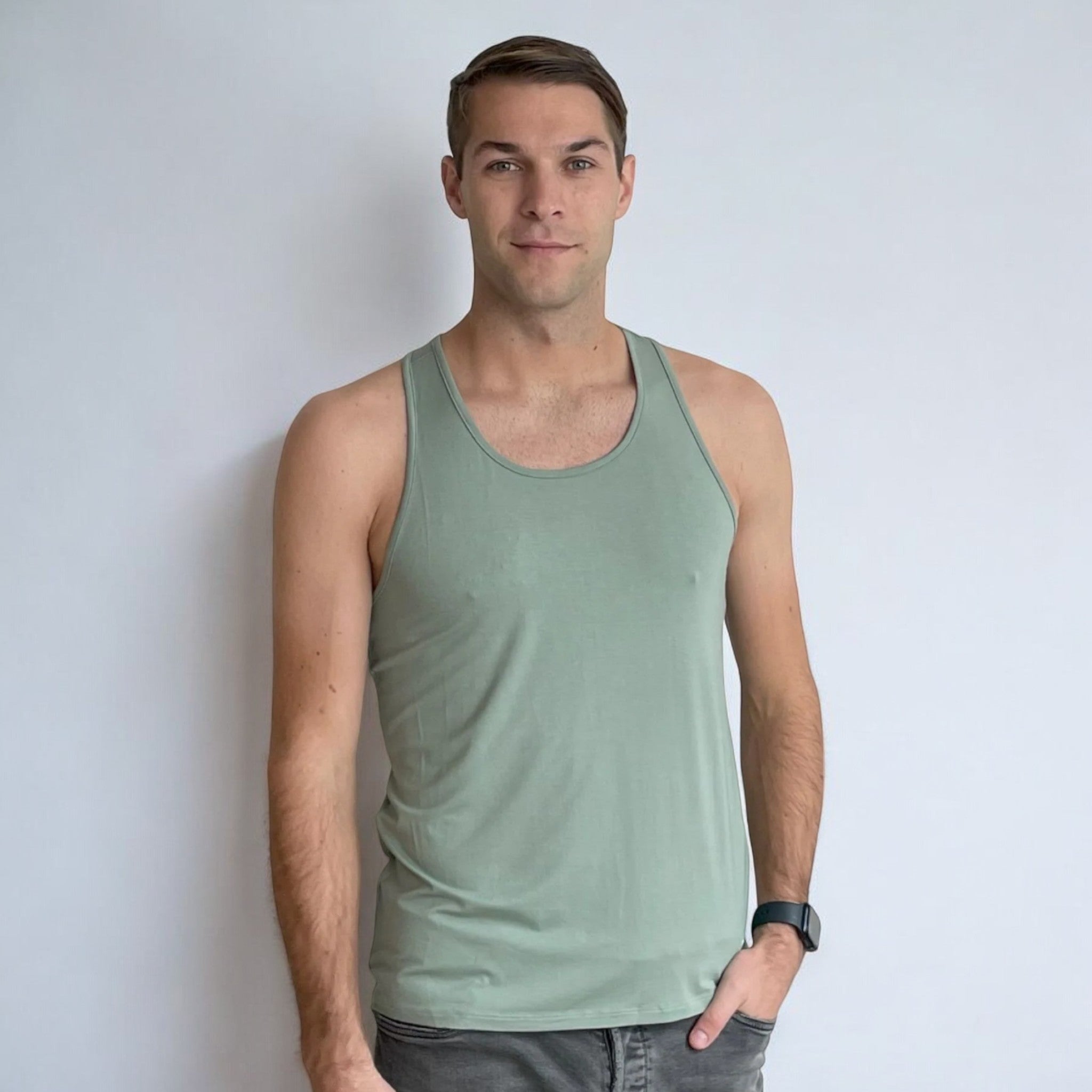 Men's Bamboo Racer Back