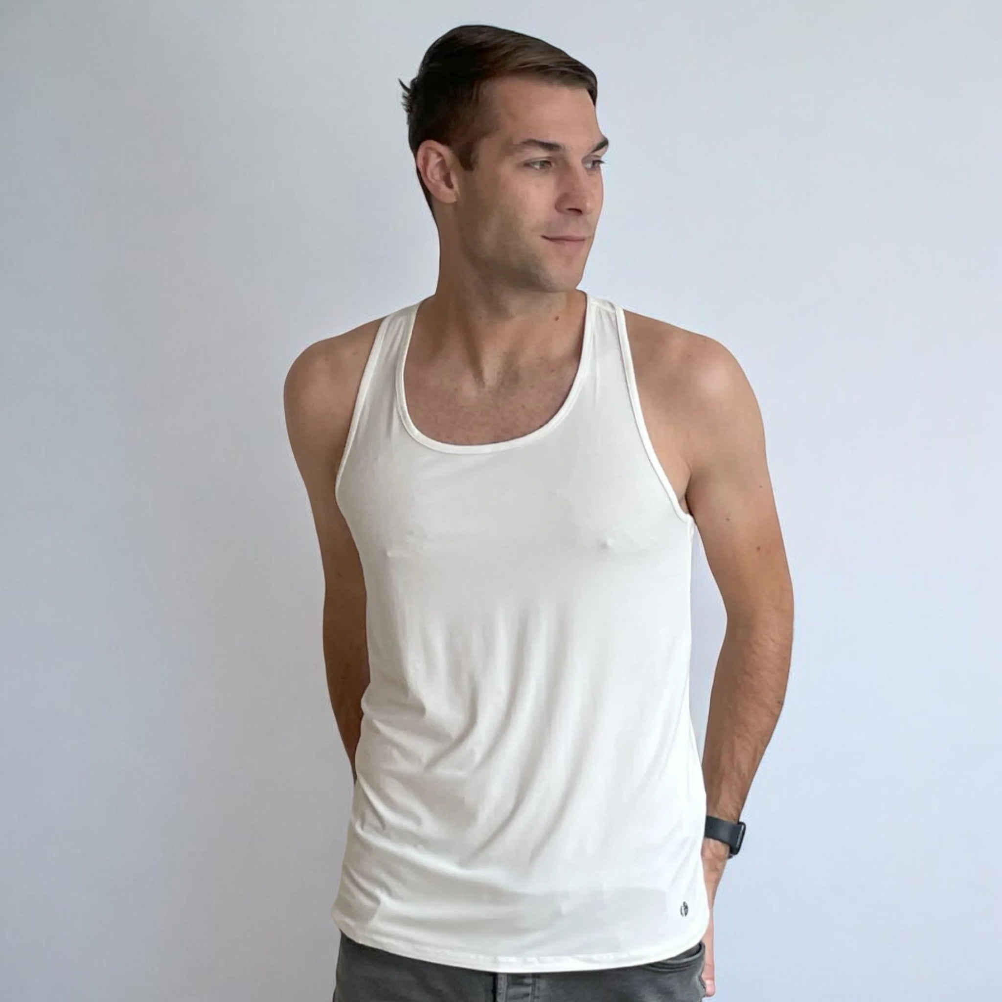 Men's Bamboo Racer Back