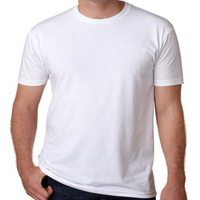 Bamboa Clothes Bamboo Men Round Neck T Shirt White