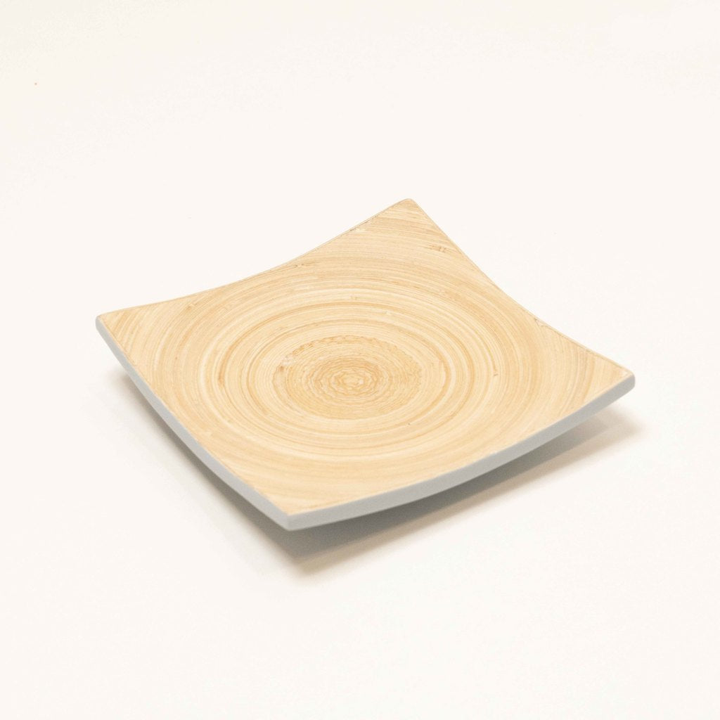 Bamboa Piatto Bamboo Square Plate Duckshell