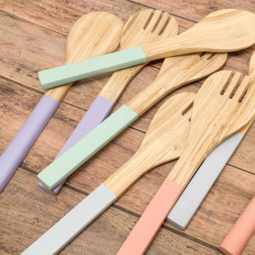 Bamboa Servo Bamboo Salad Utensils